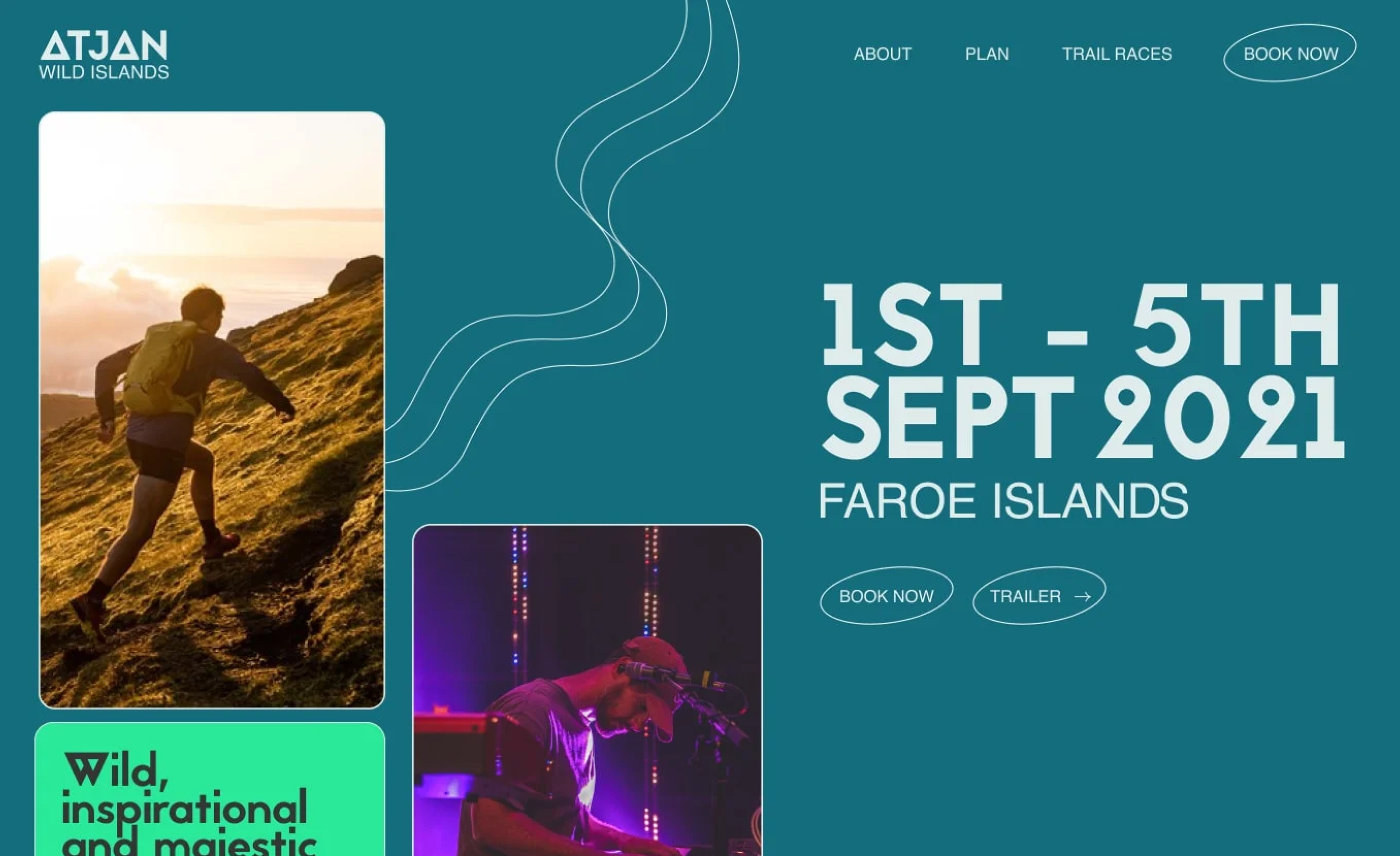 Atjan Wild Islands website
