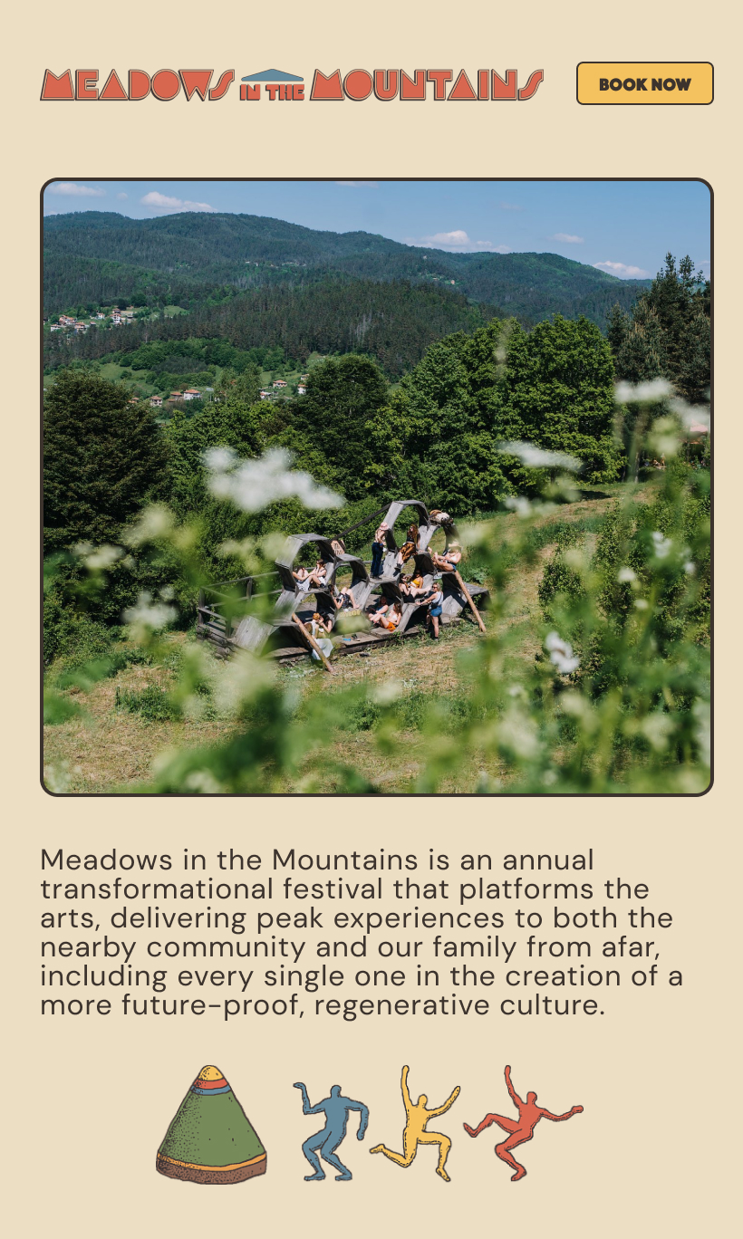 Meadows in the Mountains website